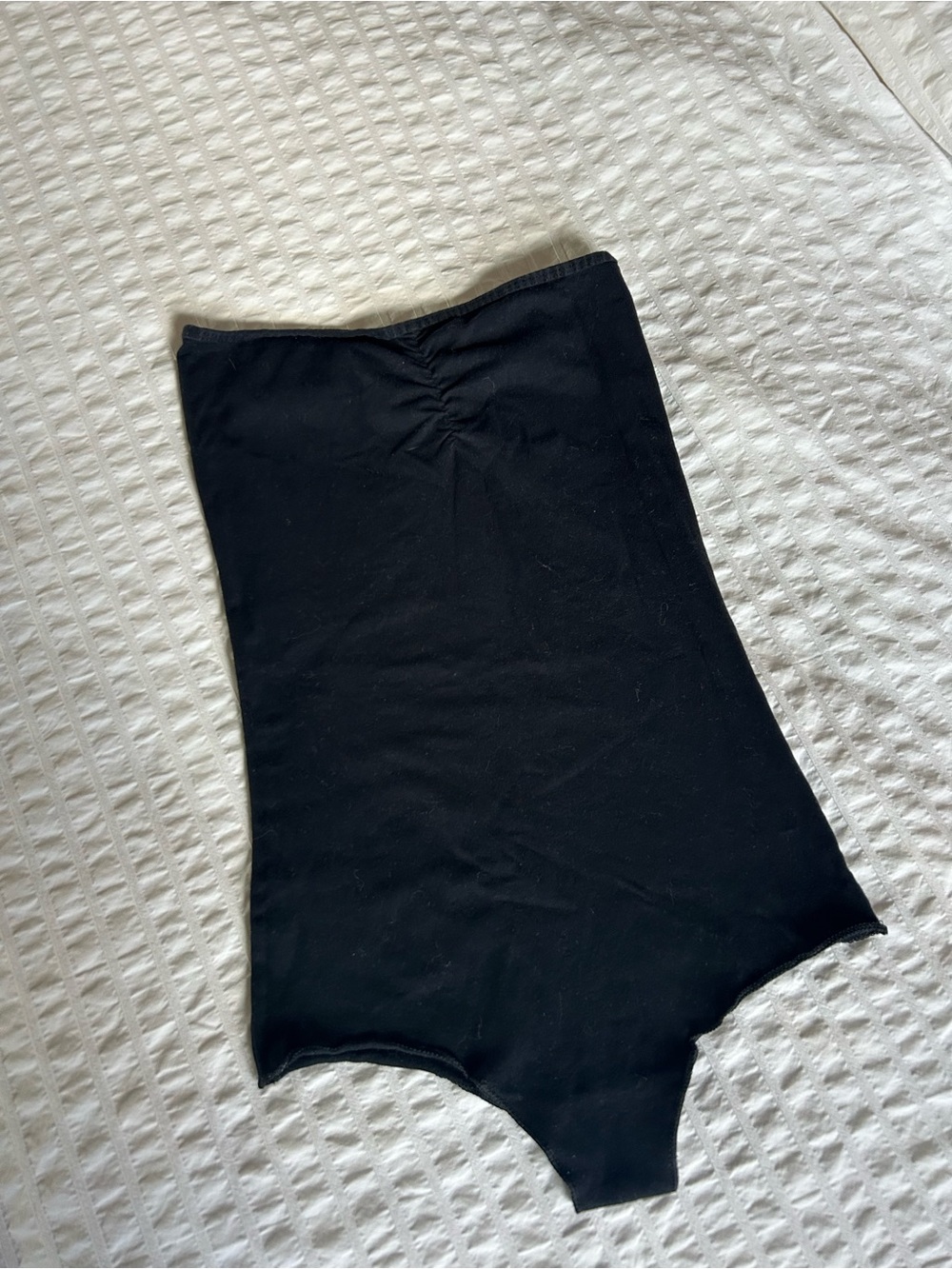 Black strapless bodysuit American Apparel